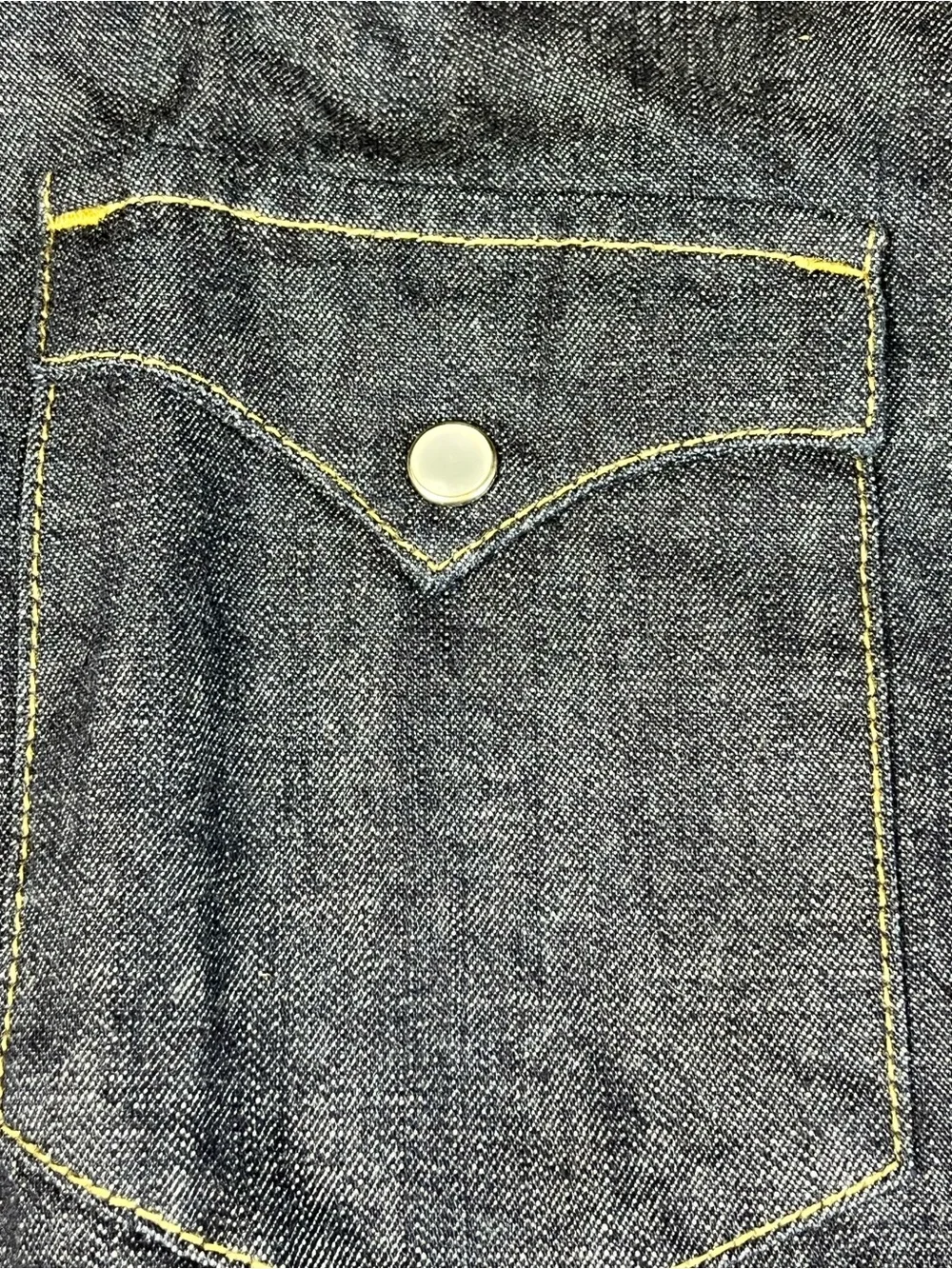 Levi’s Strauss & Co. Long Sleeve Denim Pearl Snap Button Down•Men’s Size Small